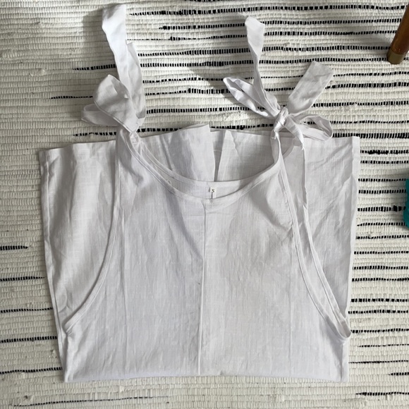 White sheer jumpsuit size s - Picture 6 of 6